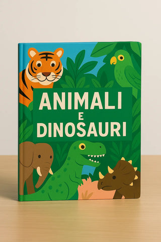 Libro da personalizzare a tema Animali