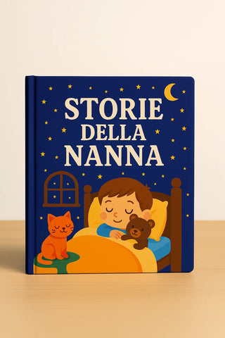 Libro da personalizzare a tema Nanna e Relax