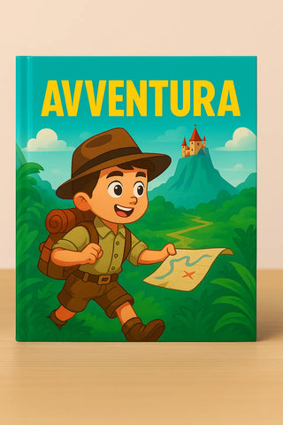 Libro da personalizzare Avventura