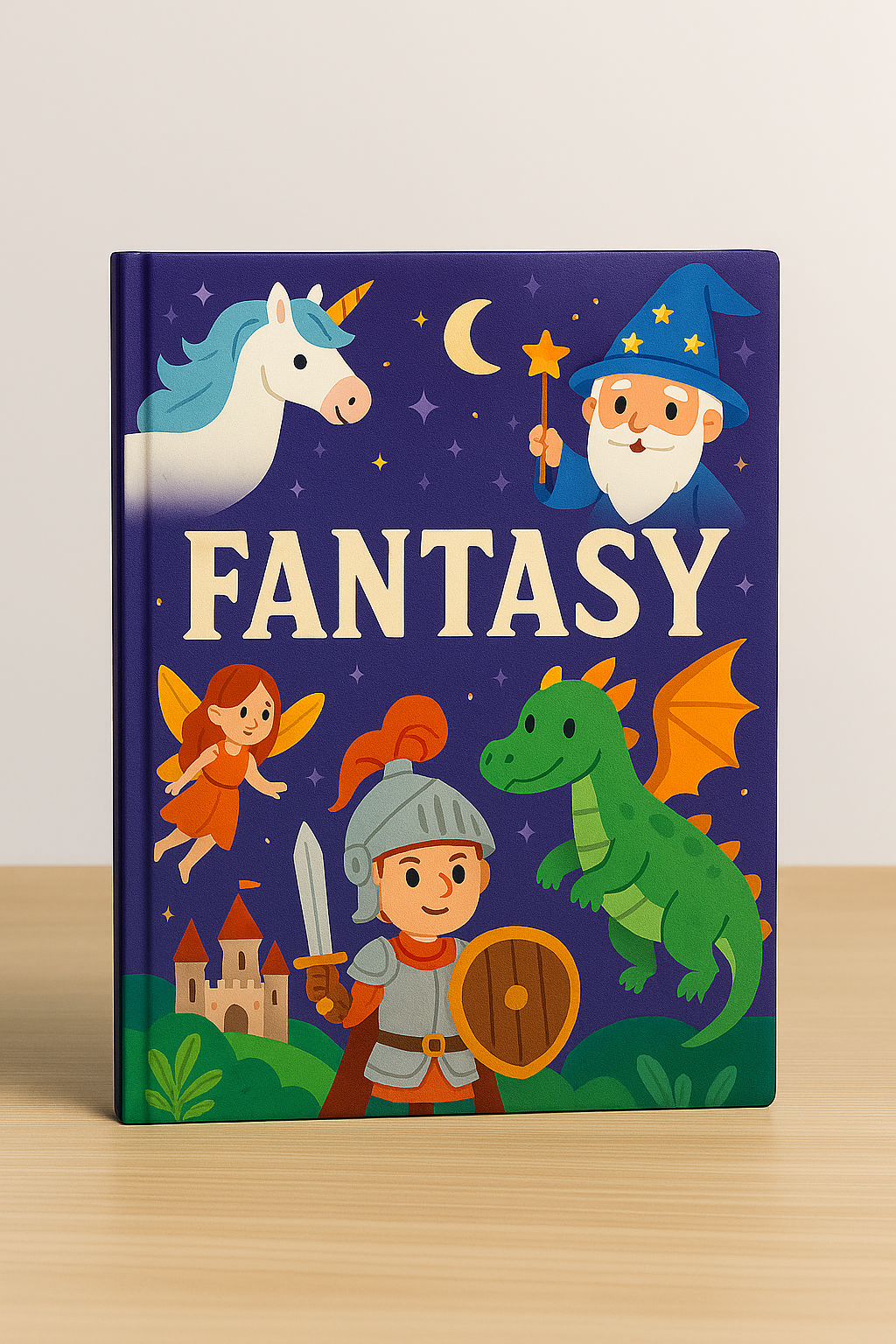 Libro personalizzato a tema Fantasy