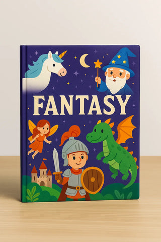 Libro da personalizzare a tema Fantasy